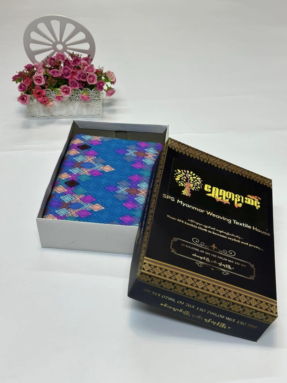 Premium Silk With Shawl - Image 6
