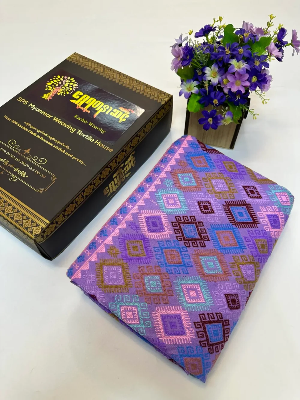 Premium Silk With Shawl - Image 5