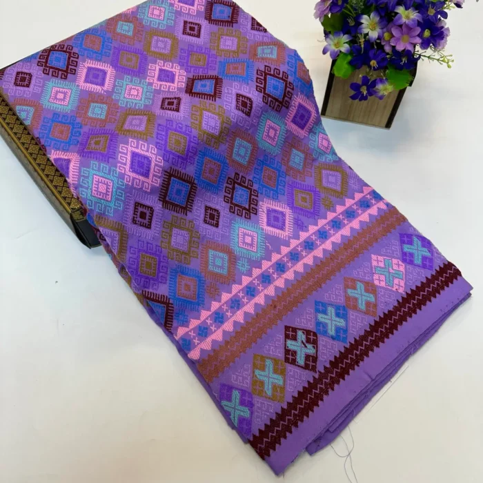 Premium Silk With Shawl