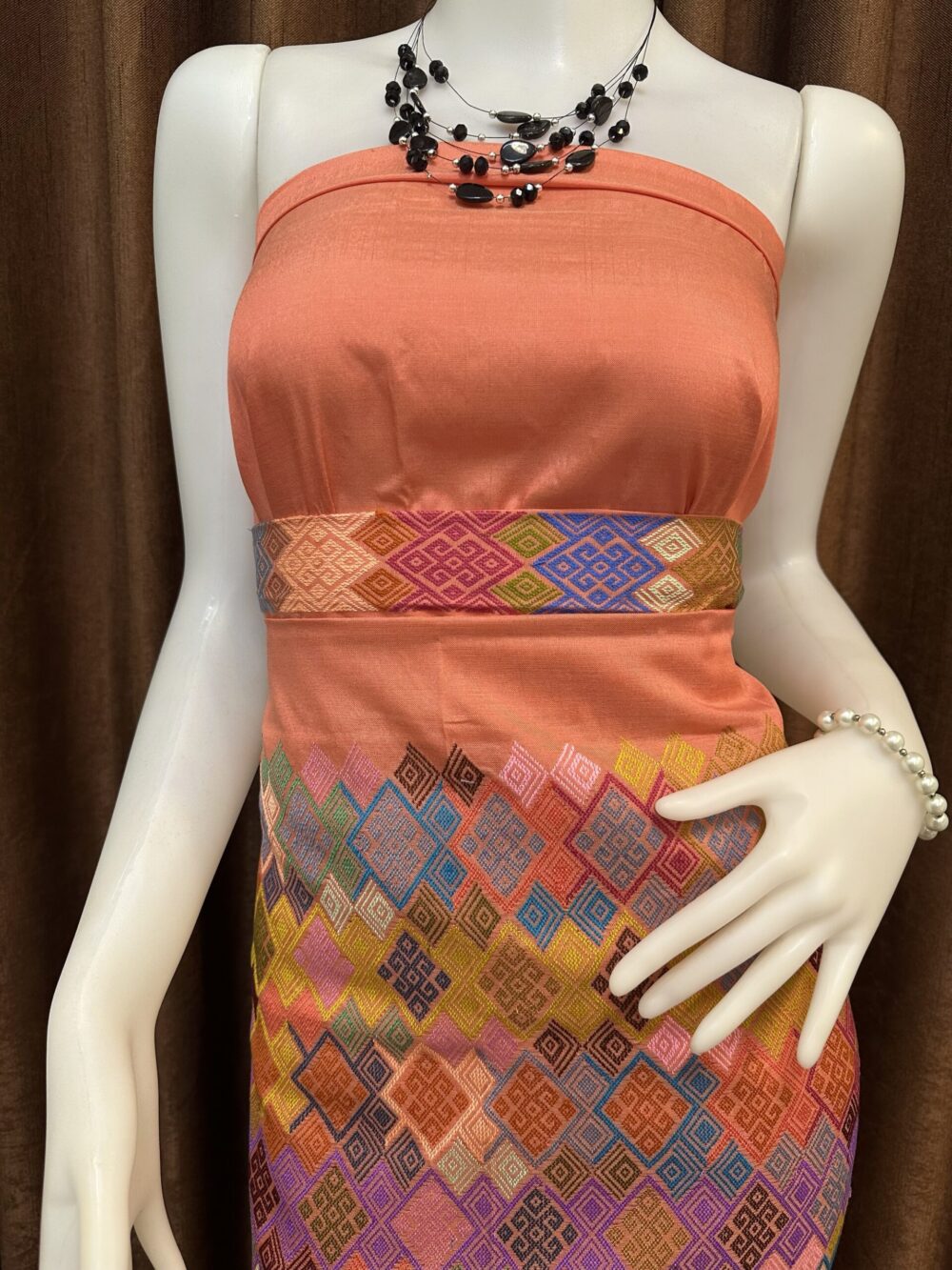 Premium Silk With Shawl - Image 4