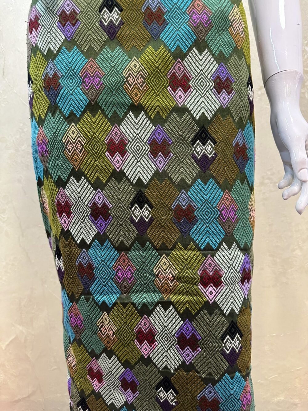 Premium Silk With Shawl - Image 2