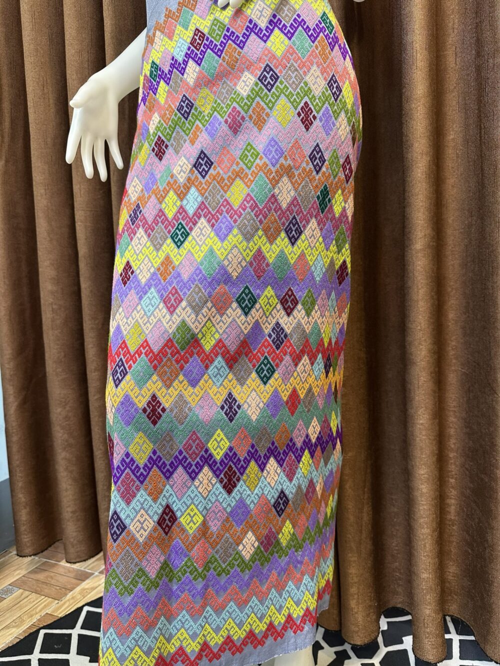 Premium Silk With Shawl