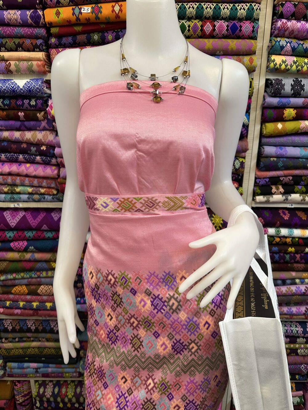Premium Silk With Shawl - Image 6