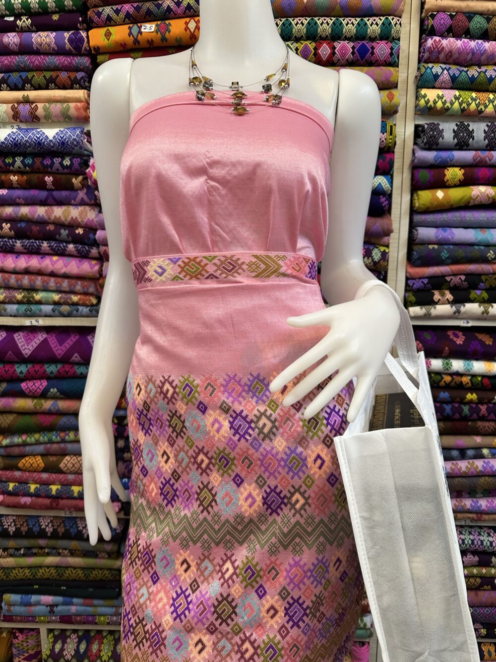 Premium Silk With Shawl - Image 5