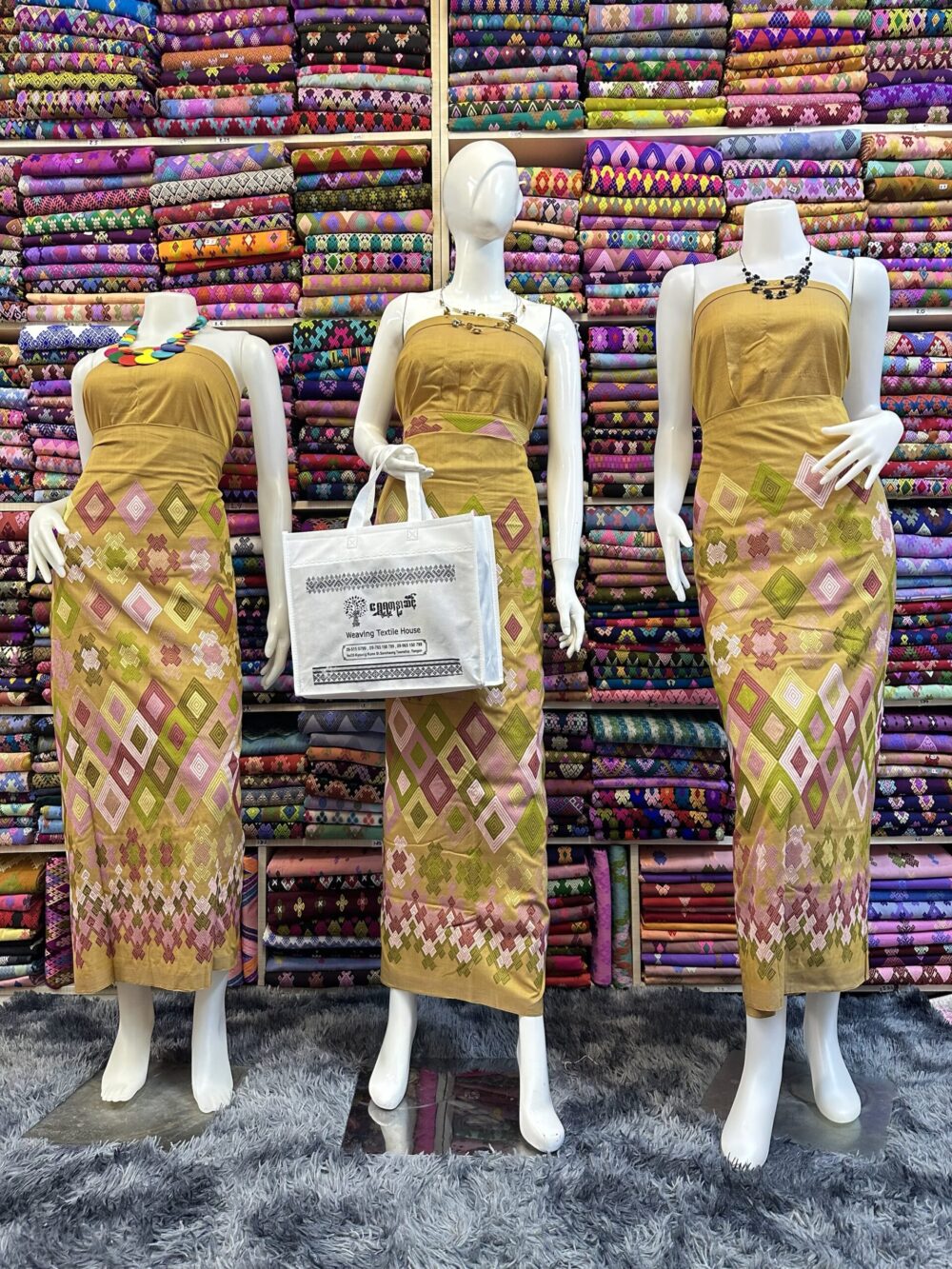 2/100 Cotton With Shawl - Image 3