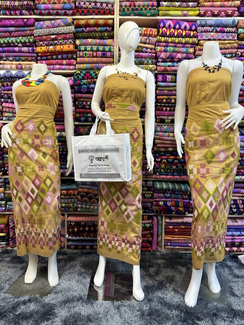 2/100 Cotton With Shawl - Image 2