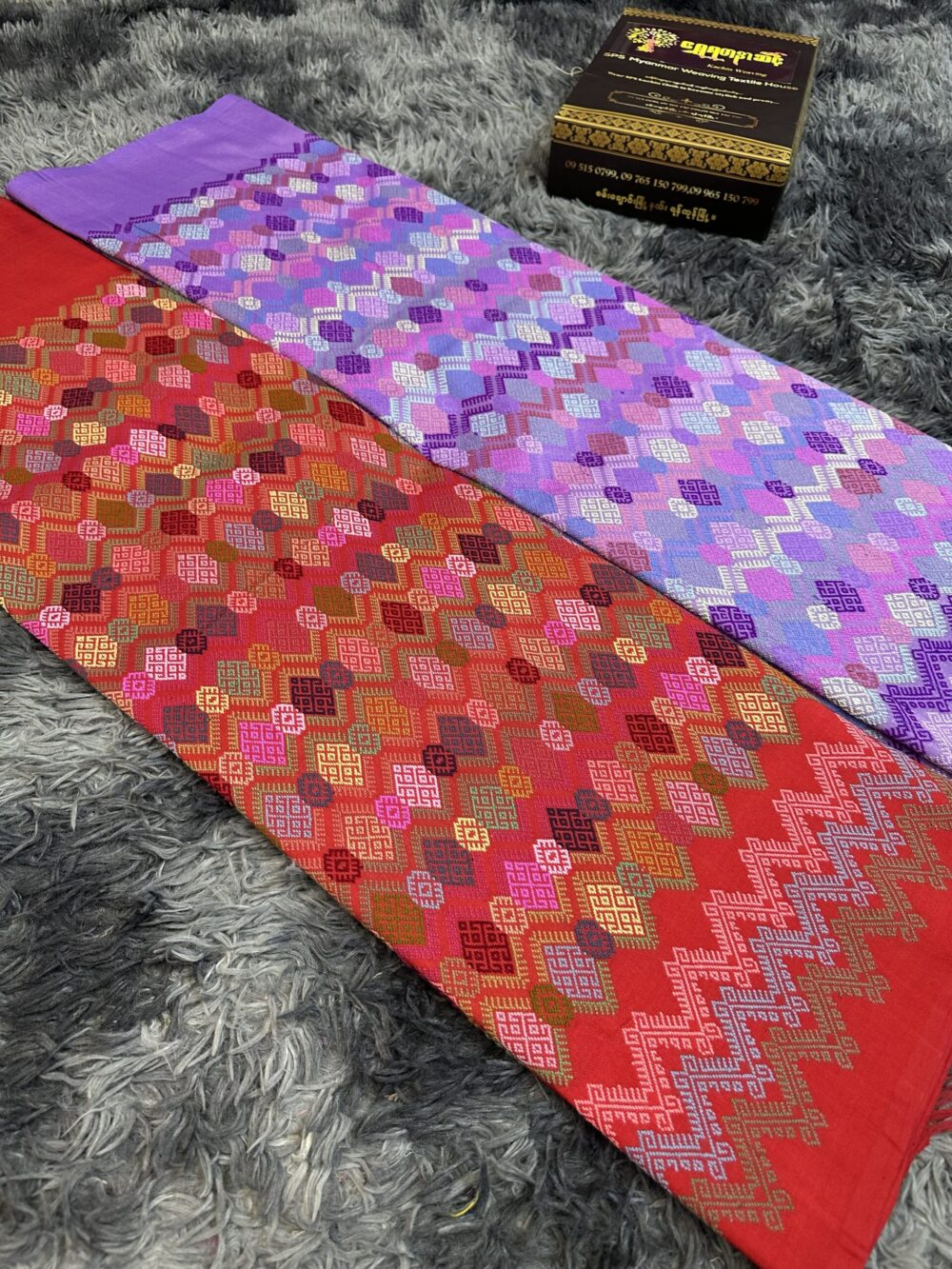 Premium Silk With Shawl - Image 3