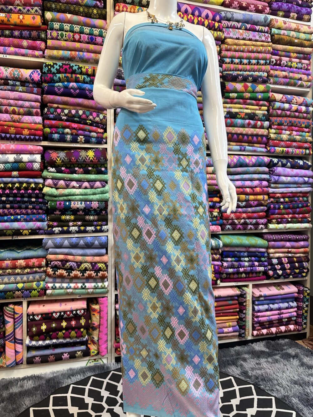 Premium Silk With Shawl