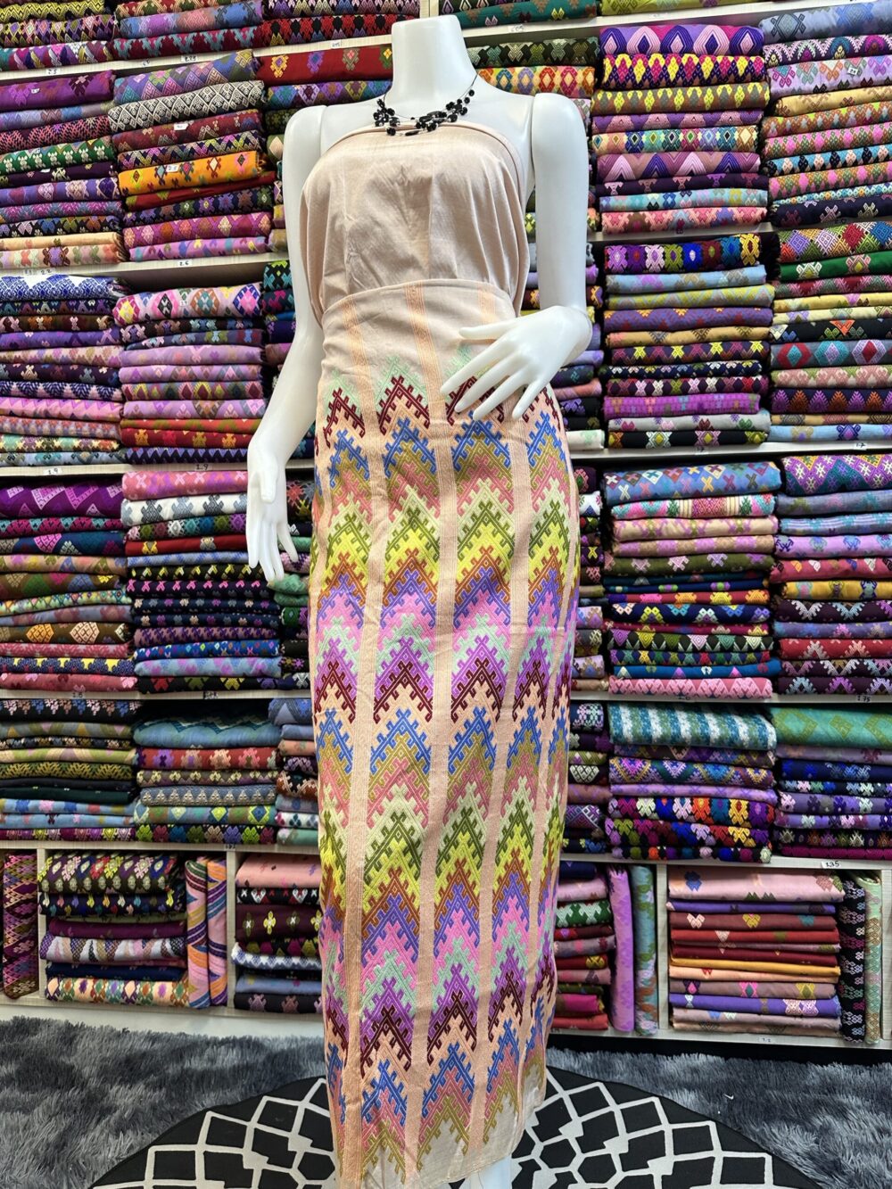 Premium Silk With Shawl - Image 3