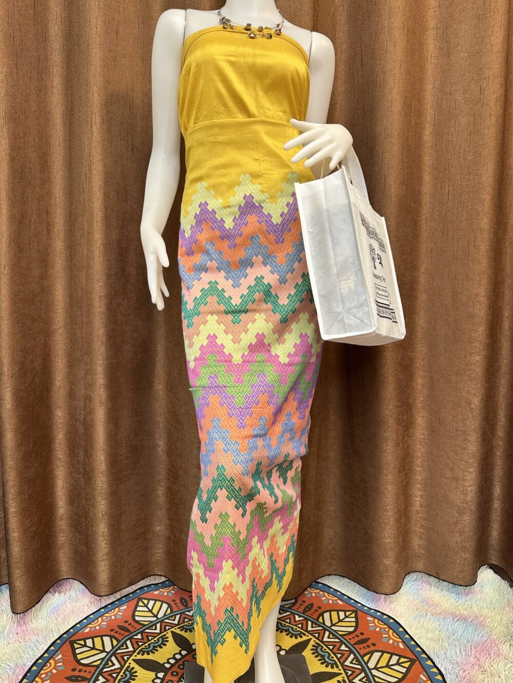 Premium Silk With Shawl
