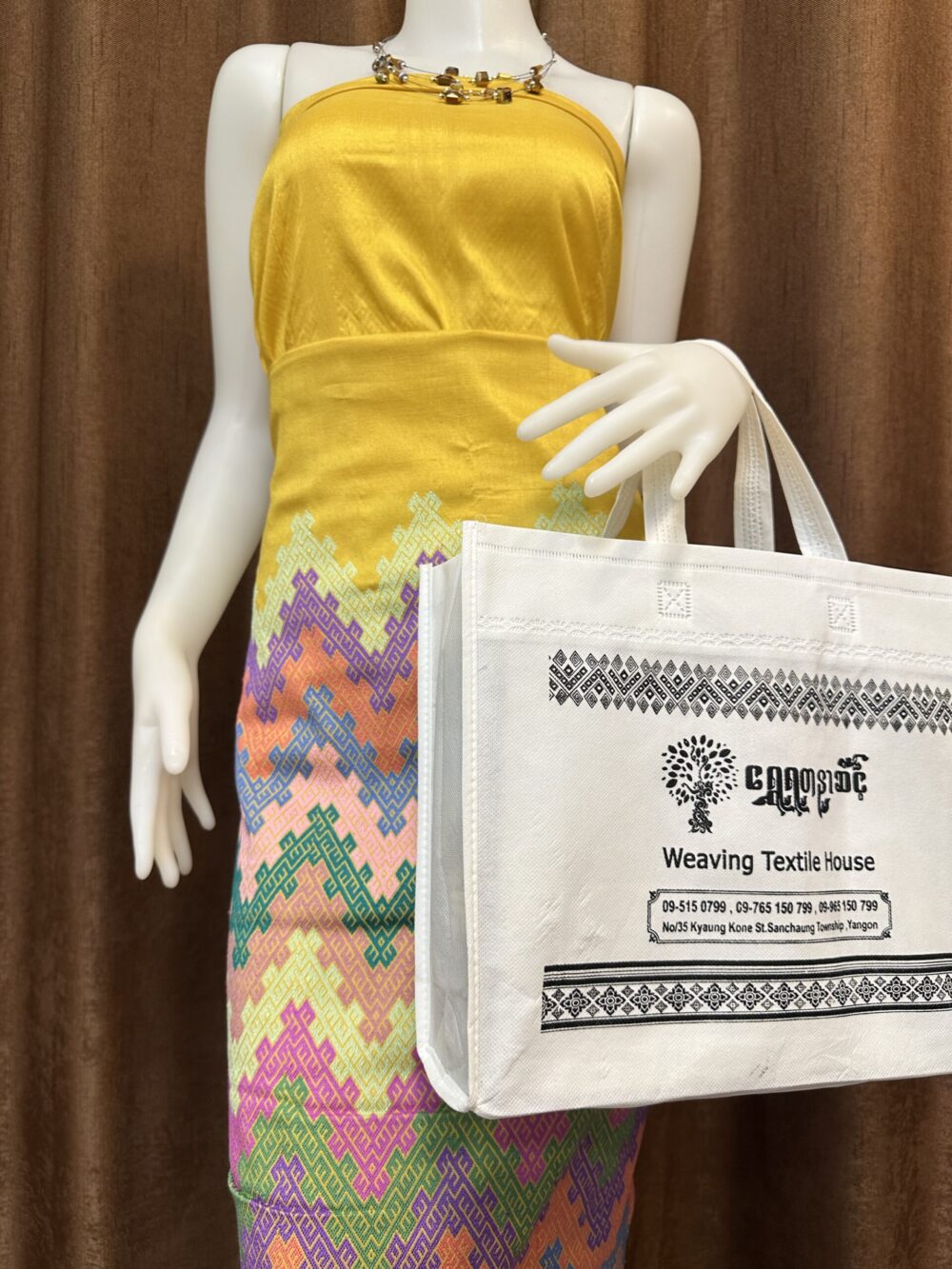 Premium Silk With Shawl - Image 2