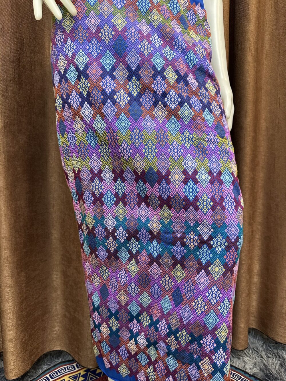 Premium Silk With Shawl - Image 3