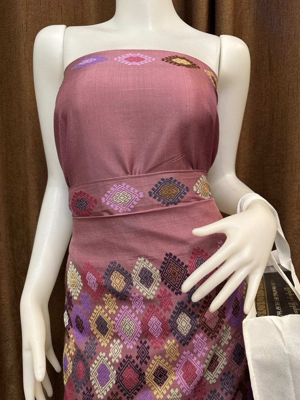 Premium Silk With Shawl - Image 6