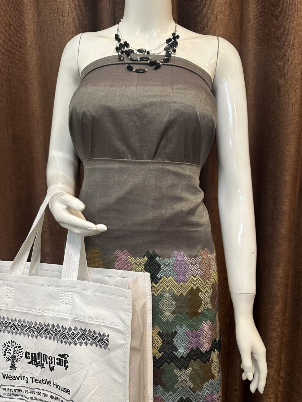 Premium Silk With Shawl