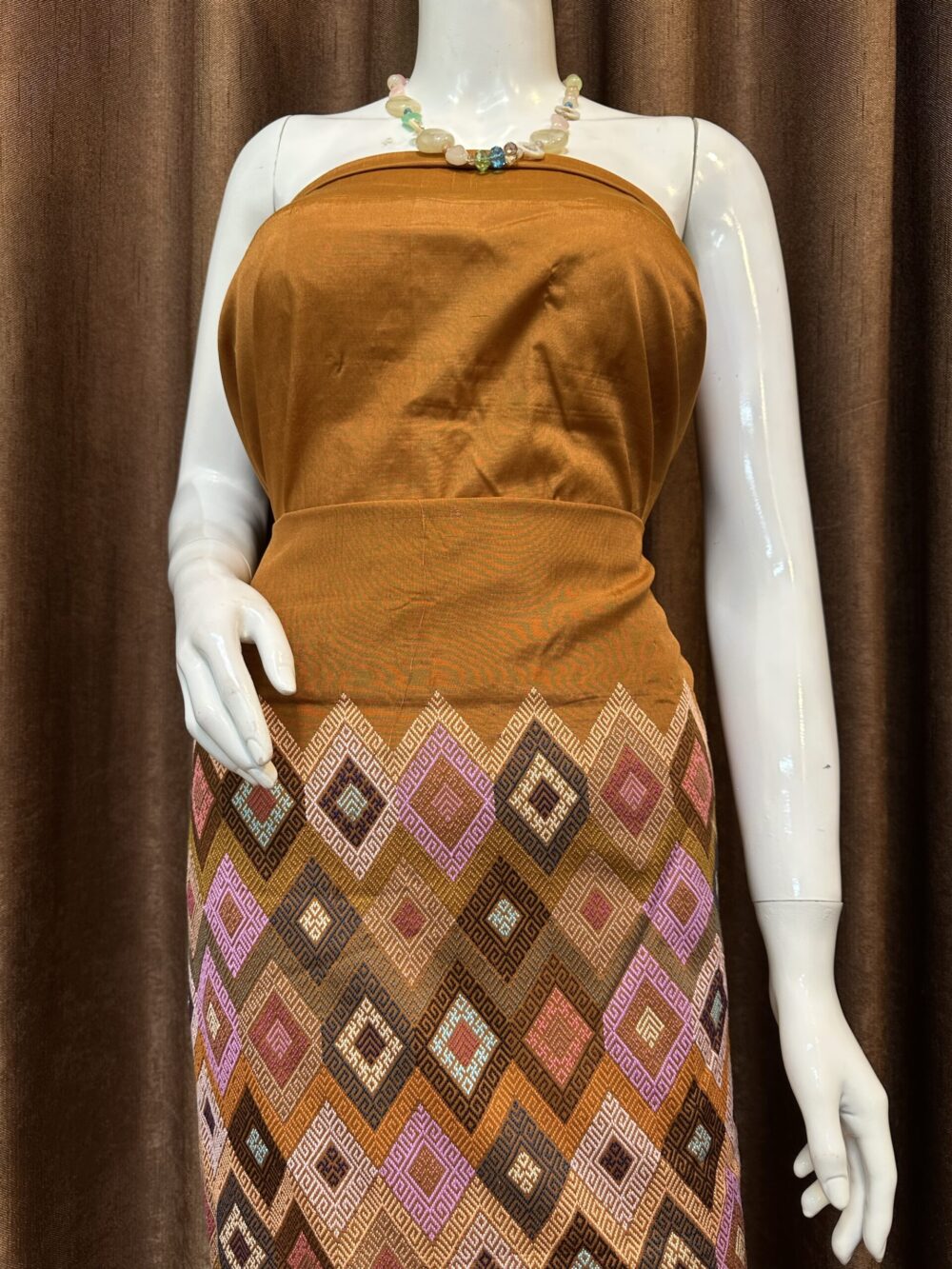 Premium Silk With Shawl - Image 5
