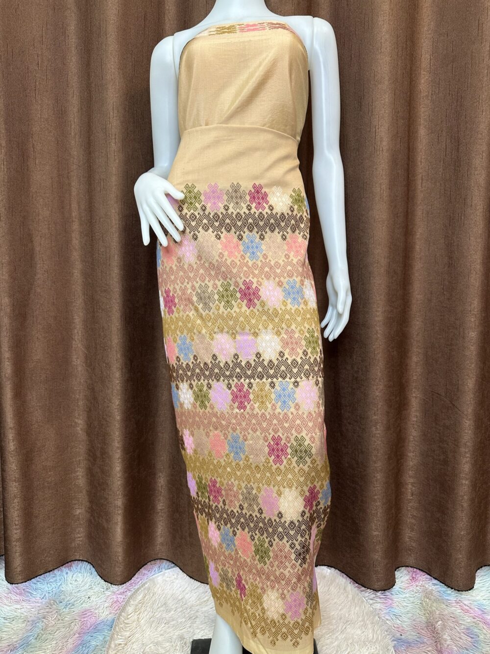 Premium Silk With Shawl - Image 5