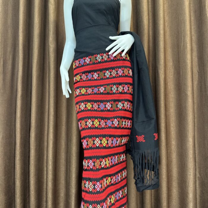 Premium silk with shawl