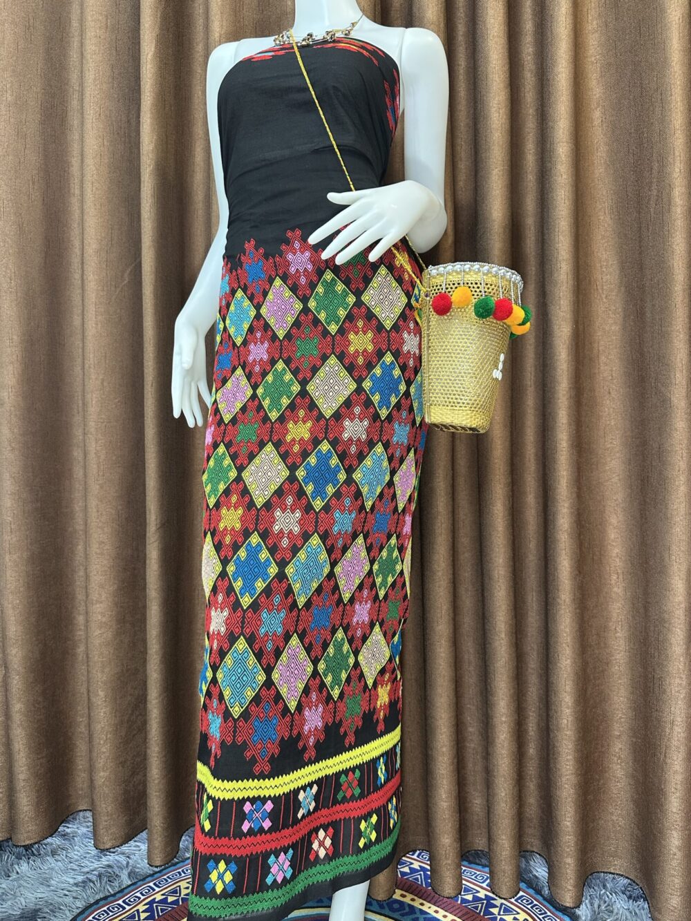 Kachin traditional 
2/100 Cotton one set - Image 5