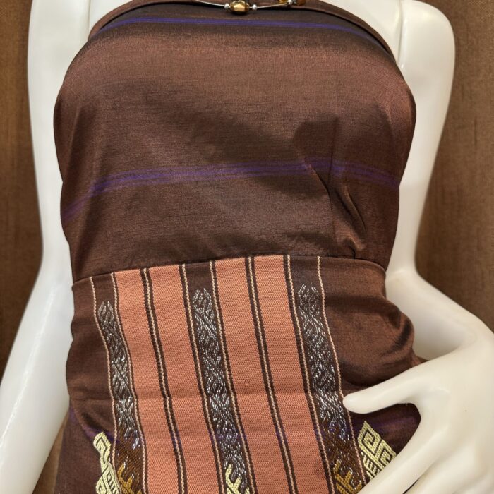 Premium silk with Shawl