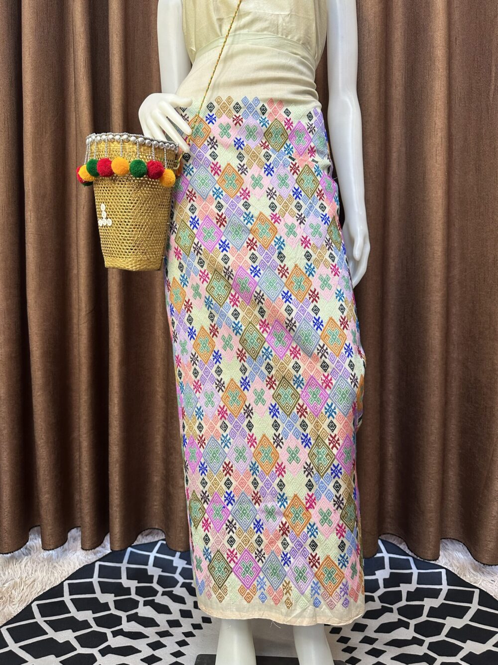 Premium Silk With Shawl