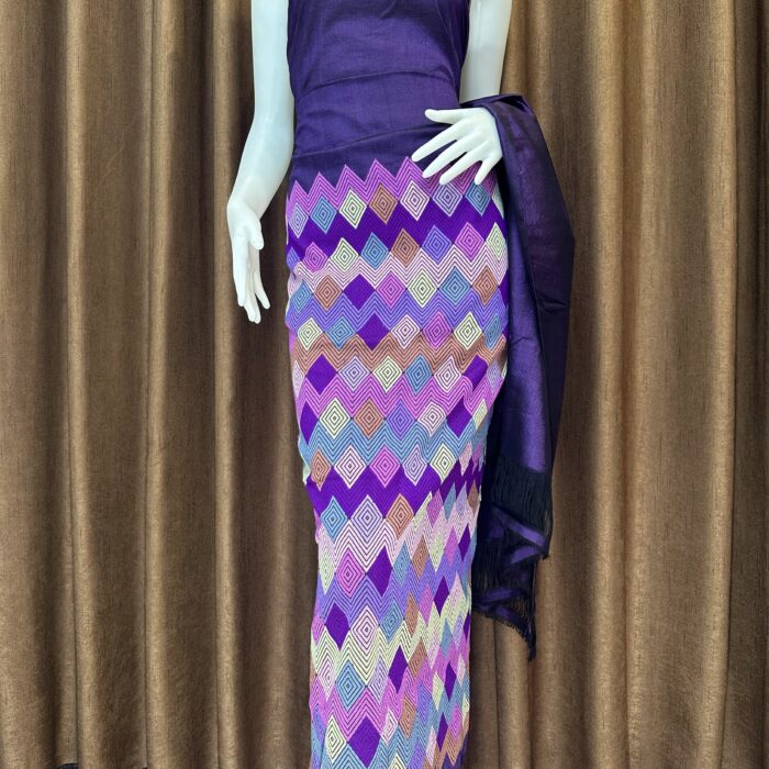 Premium silk with shawl