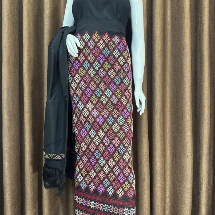 Premium silk with shawl