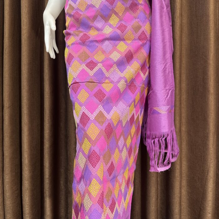Premium silk with shawl