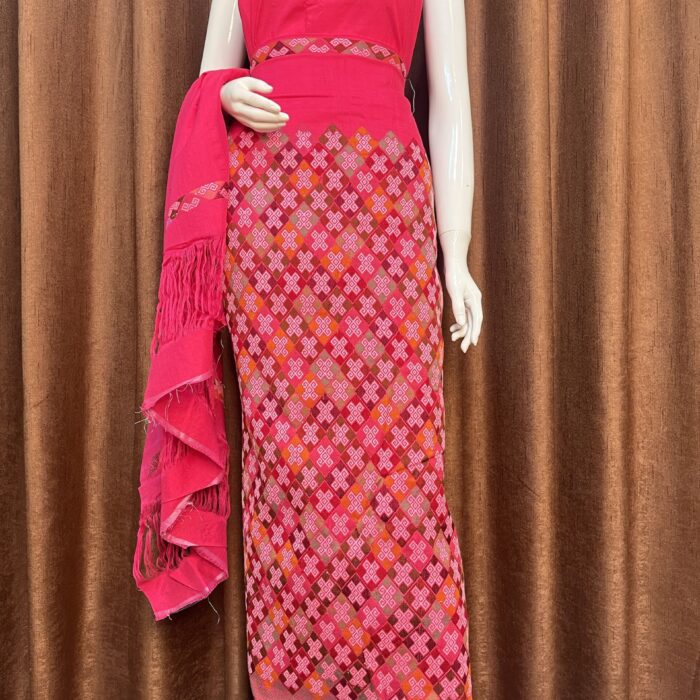 Premium silk with shawl