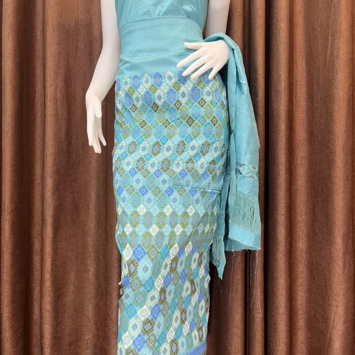 Premium silk with shawl