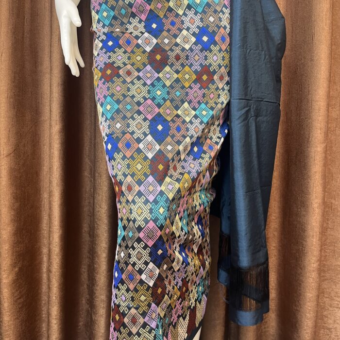 Premium silk with shawl