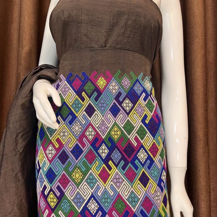 Premium silk with shawl