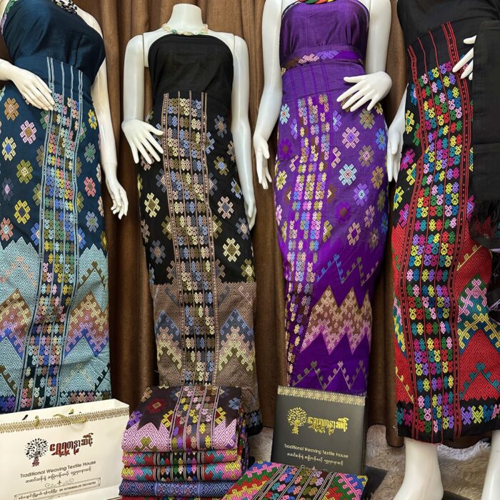 Premium silk with shawl