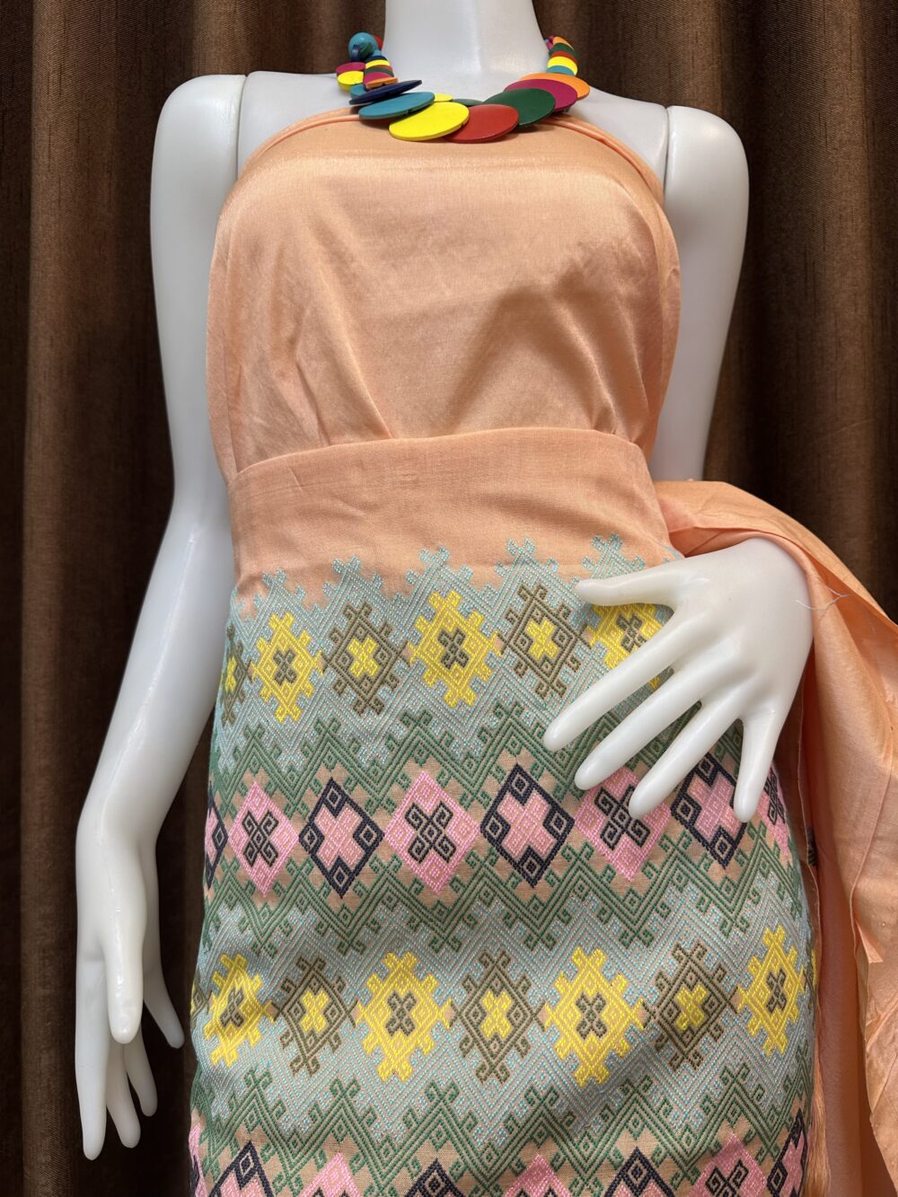 Premium silk with shawl