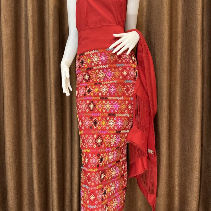 Premium silk with shawl