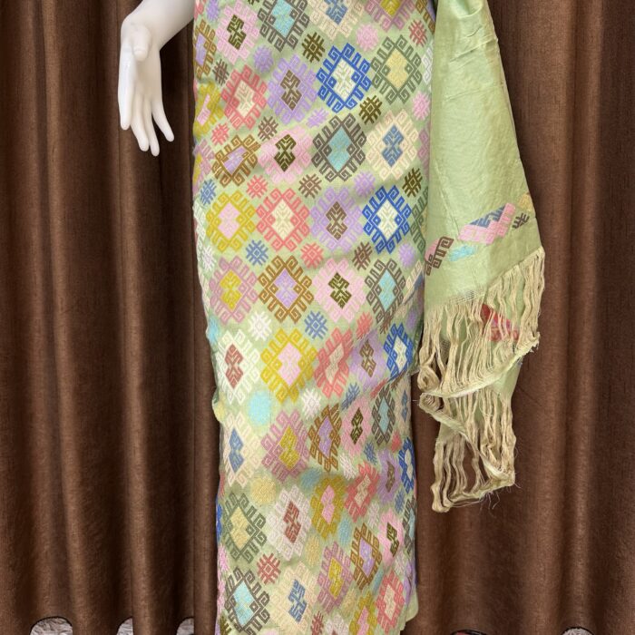 Premium silk with shawl