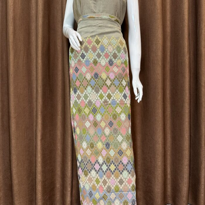 Premium silk with shawl