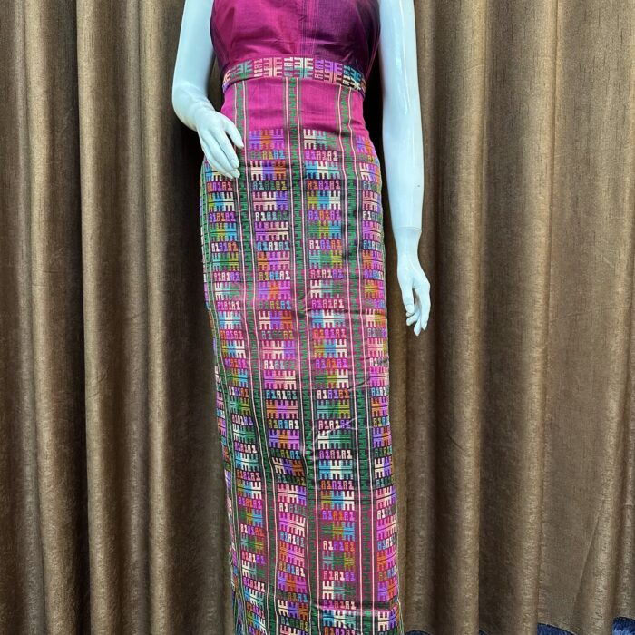 Premium silk with Shawl