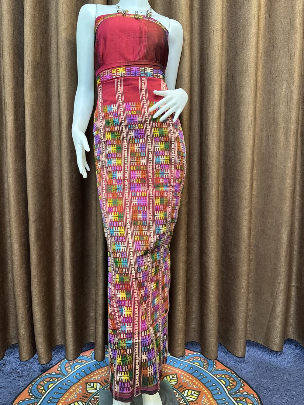 Premium silk with shawl - Image 4