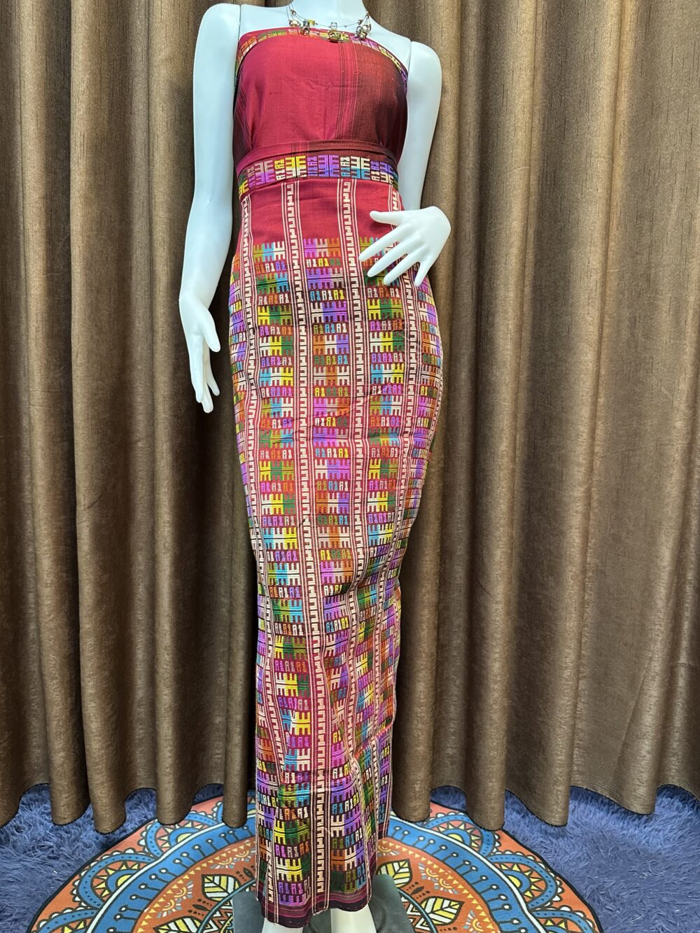 Premium silk with shawl - Image 2