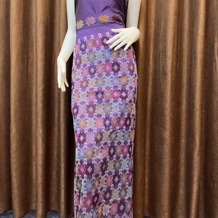 Premium silk with Shawl