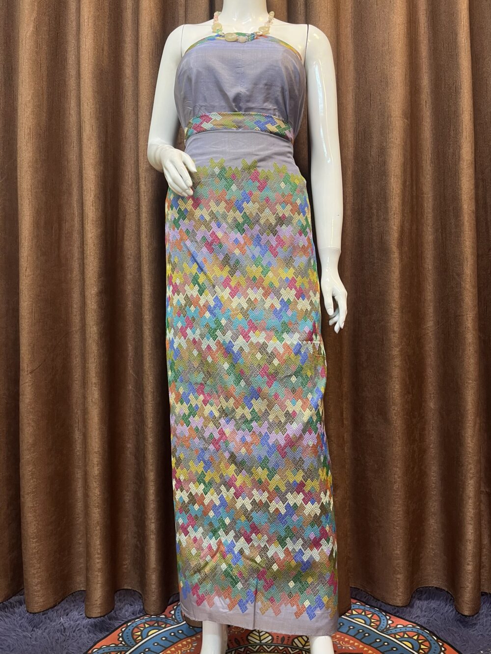 Pure Silk With Shawl